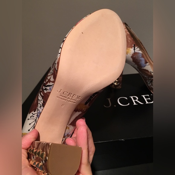 JCrew Collection Etta Pump with Studded Heel - Picture 8 of 10